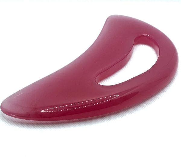 gua sha sten krop rød